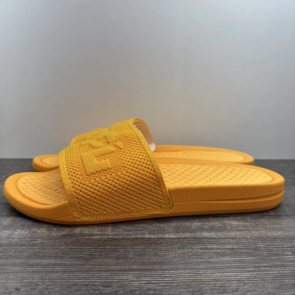 APL Slides Men's 11 BL TechLoom Mango‎ Sandals NEW Defect